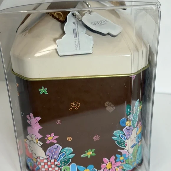 Godiva x Pop Mart Labubu Collab Limited Edition Gift Tin Dark Chocolate New